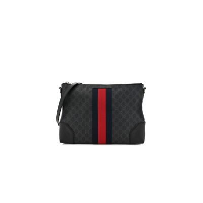GUCCI GG BLACK MESSENGER 474139 (35.5*25*4cm)